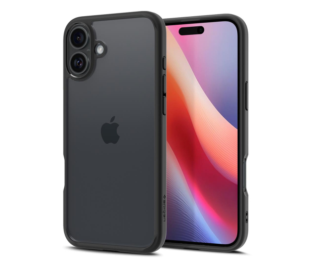 SPIGEN Ultra Hybrid do iPhone 16 Plus Matte Black ACS08072 - 1279663 - zdjęcie